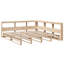 Vidaxl Solid Wood Bed with Shelf-1556534771-1559401661