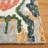 Ikat 151 Hand Tufted Wool/Cotton Ikat Rug in Green/Rust-10855771