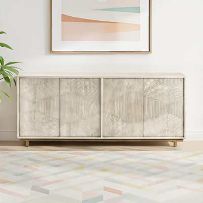Teegan 79'' Solid Wood Sideboard