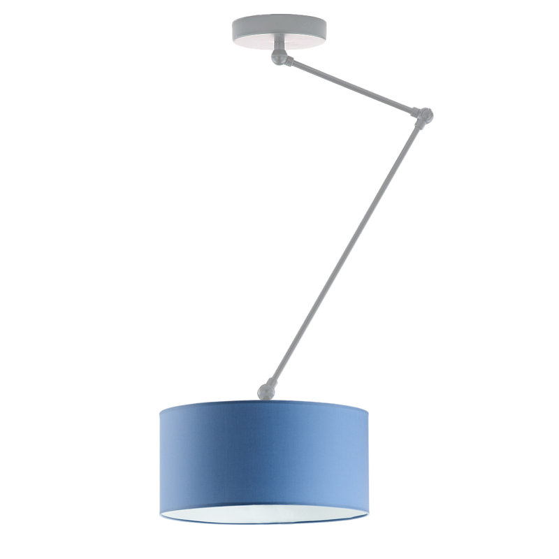 Shiryl 1 - Light Novelty Chandelier, Silver, BLue