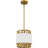 Hann 1-Light Brushed Gold Mini Pendant