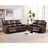 Collman 2-Piece Modern and Soft Vegan Leather Power Reclining Living Room Set with USB Charge Port-101644105