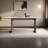 Rectangular home creative dining table-111119643