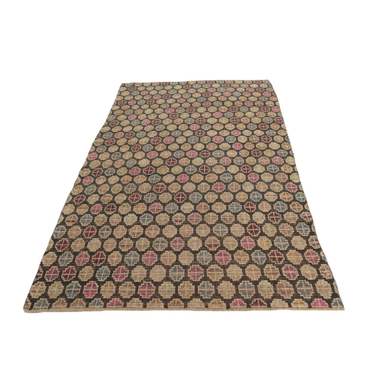 Tapis noir Oliveri