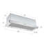 Hotte de cuisine en acier inoxydable 436 Ancona Forte