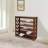 6-Tier Shoe Rack Entryway Shoe Storage Bench Shoe Storage Organizer Shelf for Hallways Front Doors Entrances 