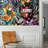 Vibrant Graffi Street Paint Peel & Stick Abstract Border-93867509