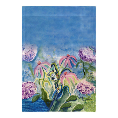 Watha Double Sided 18'' H x 12.5'' W Polyester Garden Flag