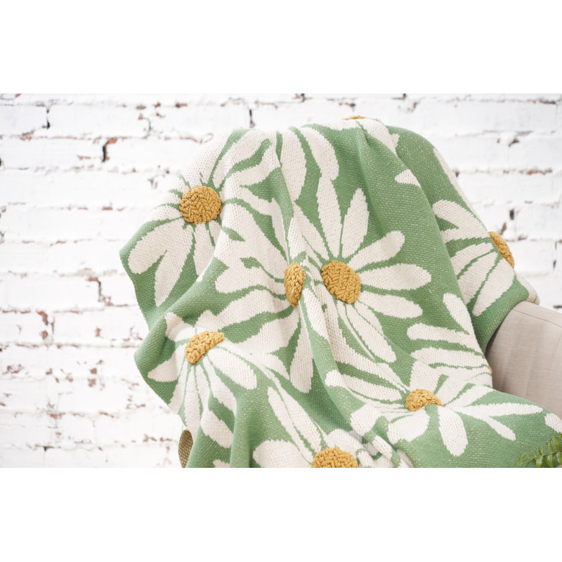 Daisy Throw Blanket
