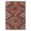 Tapis orange lavable à la machine Kentre Jax-298490874-334781071
