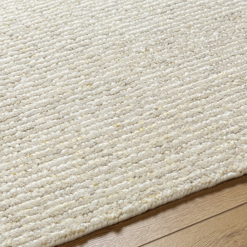 Totenham Wool Area Rug in Beige, Rectangle 12' x 15'