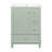 Bathroom Vanity With Ceramic Sink Top, MDF And Solid Wood Base, Modern Sink Cabinet For Small Bathrooms-798788567-798788561