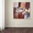 « cube abstract v », impression sur toile tendue-31106315