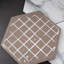Carrelage mural en porcelaine mat 7,79 po x 8,97 po Calacatta Hexagon