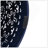 LILAC 12" SIDE TABLE -DARK BLUE-237738583