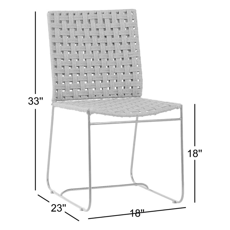 Chaise d'appoint de salle à manger Fey