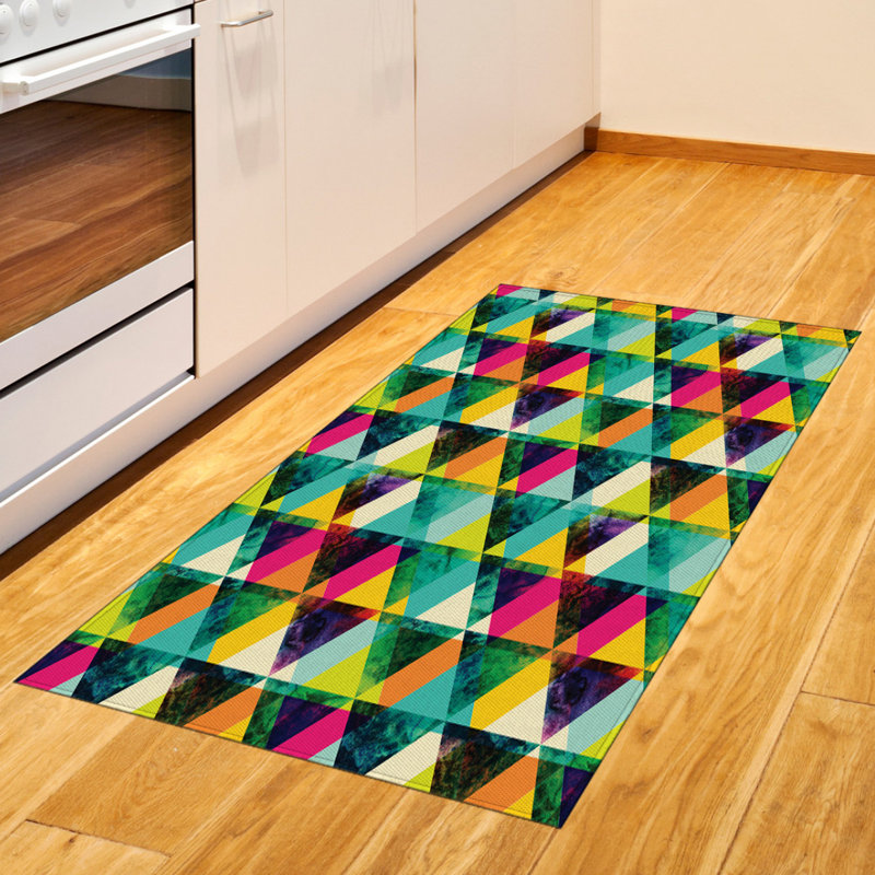 Indie High Density Long Fiber Poly Threads Decorative Area Rug Carpet, Rectangle 2'7" x 5'