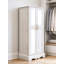 18 " W Solid Wood and Glass Jewelry Armoire