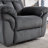 46.1" W Chenille Power Recliner with Massage and Heat-1196712982