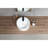 Ceramic Wash Basin - Round White Bathroom Sink With Durability For Countertop  20.41 In. Package Width  Modern Design