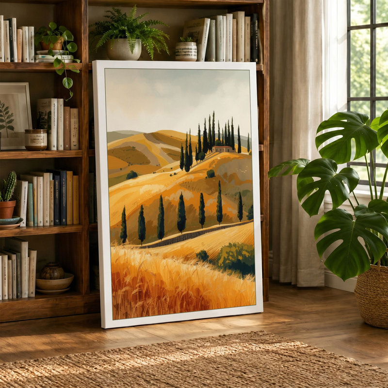 Print, 30x20 - 76.2 x 50.8 cm, Ochre Border