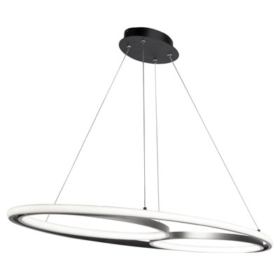 Rhyen 1 - Light Black LED Unique/Statement Pendant