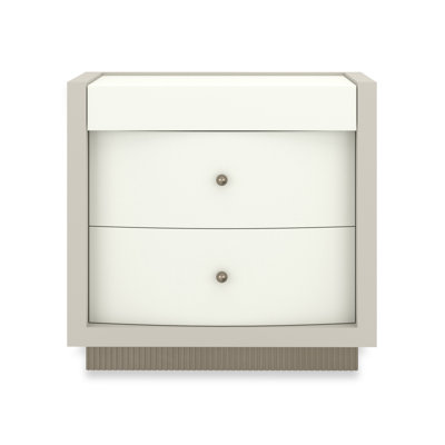 Calais 2 - Drawer Solid Wood Nightstand