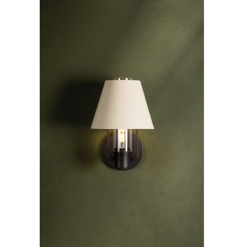 1 - Light Armed Sconce, Bronze