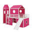 Lit mezzanine simple avec glissade et tour-434105428