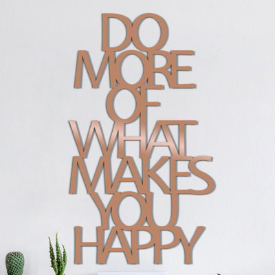 Wall Decor on Metal
