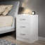 2X Bedside Table With 3 Drawers-662565131