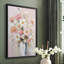 FLORAL Series CCDXL - Impression encadrée de qualité supérieure - Prêt à accrocher - Aucun clou requis-555600001-555600000