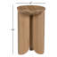 Satine Solid Wood End Table-528173905