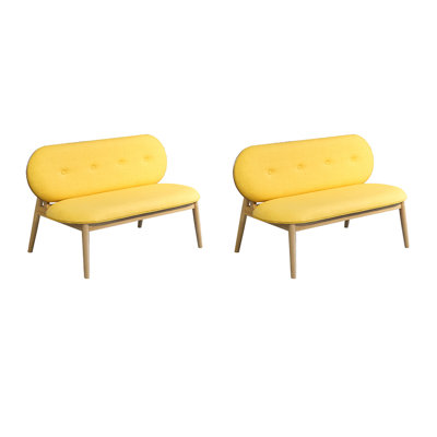 Banc rembourré en similicuir Bar