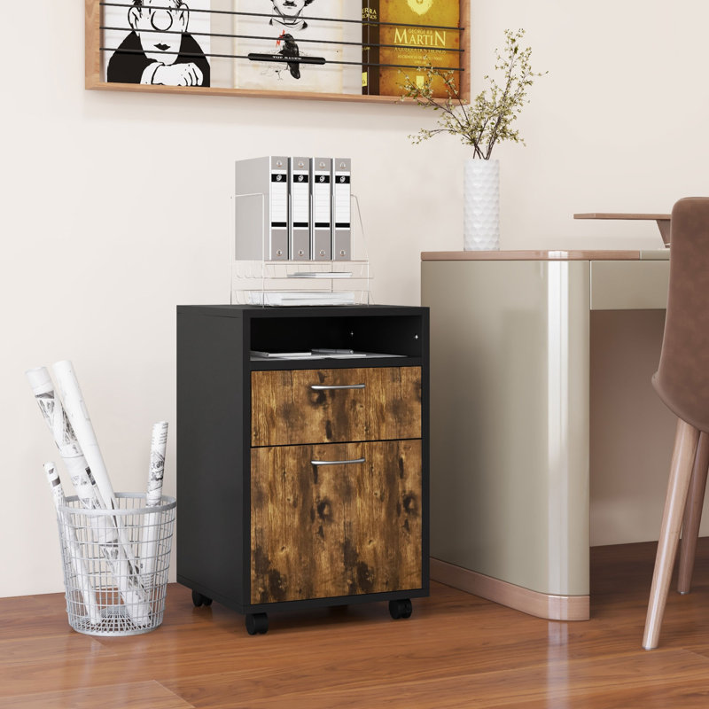 Alliette 1 Drawer Filing Cabinet