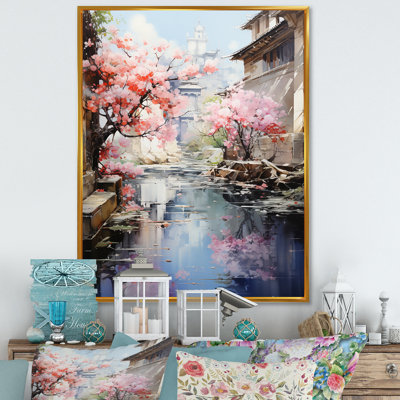 Hirendra China Art Silk Road X, reproduction d'art sur toile