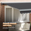 Brayden Studio 250cm W x 0cm D Fabric Cover Retractable Patio Awning