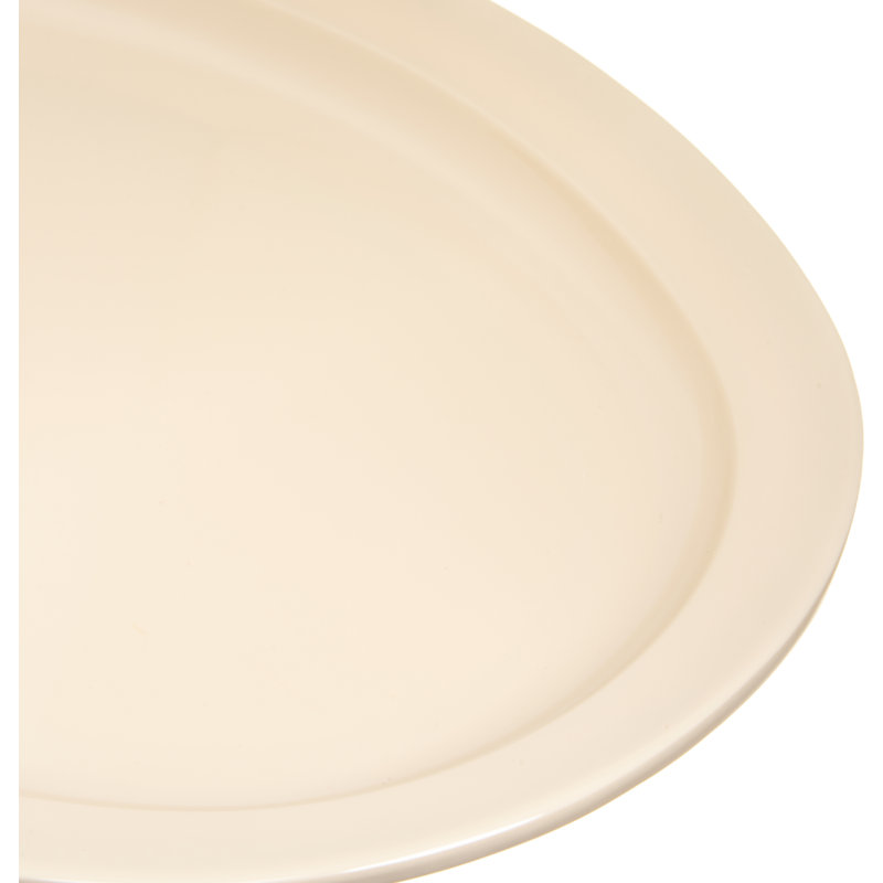 Wrought Studio Asso Melamine Platter, Tan, 1.19" H x 9.75" W x 13.5" D