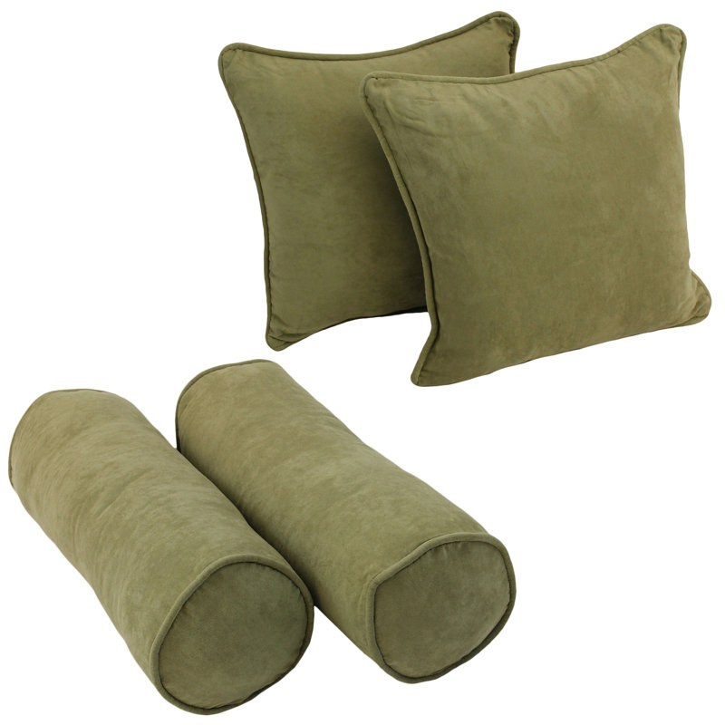  Solid Twill Pillow, Sage