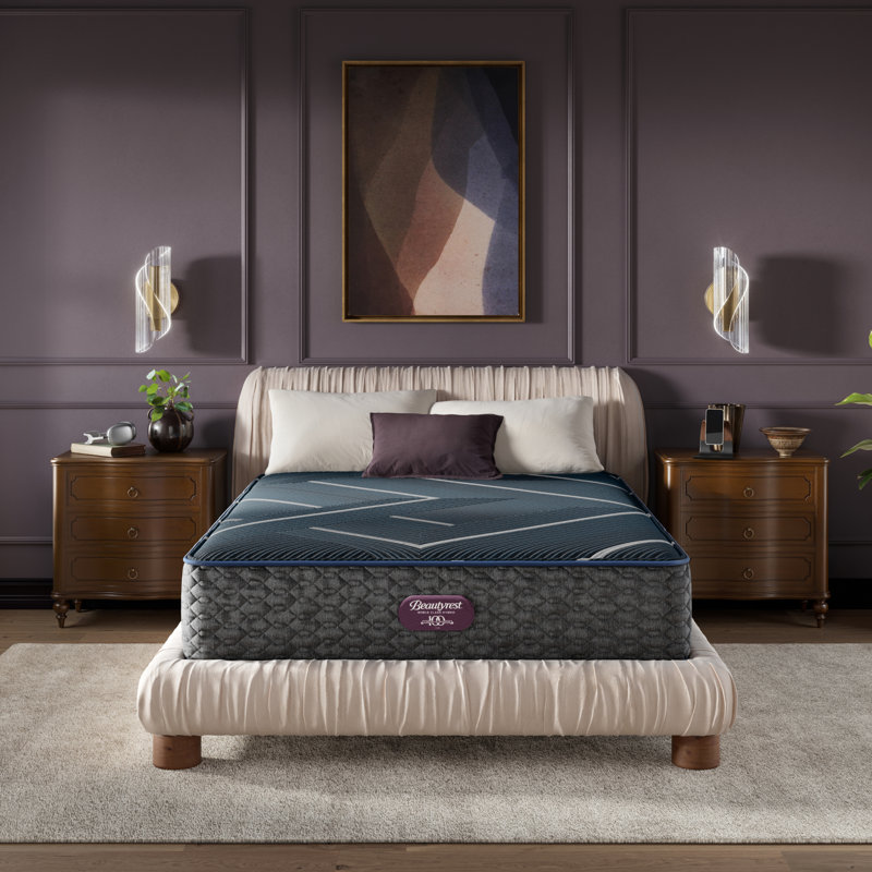 Beautyrest World Class Level Four Plush Smooth Top Mattress, Extra-long Twin