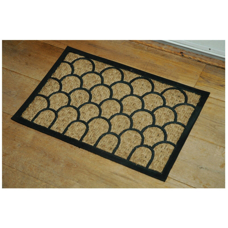 Non-Slip Geometric Indoor/Outdoor Doormat
