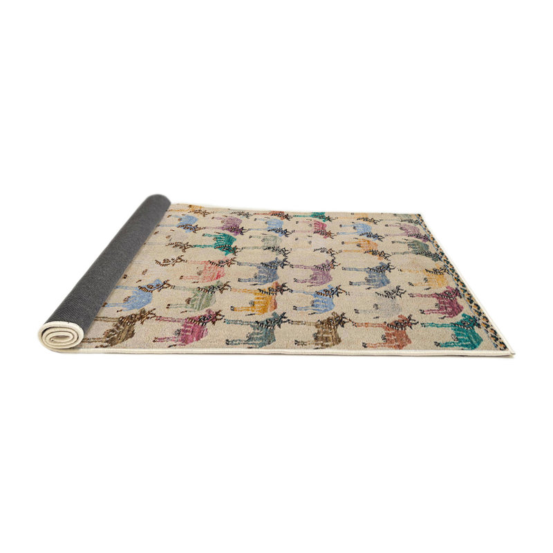Satilla Abstract Indoor Rug, Round 8'
