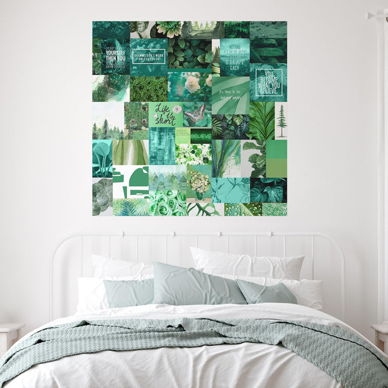 Papier peint Inspirational Green, L 48 po x l 48 po