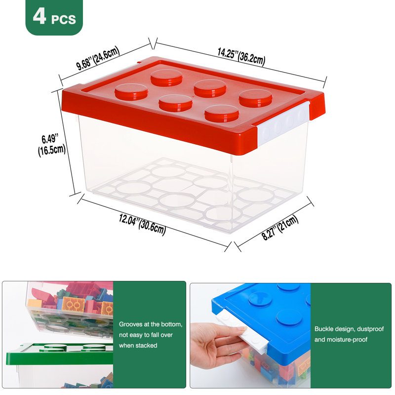 Rebrilliant Polyethylene Plastic Bin