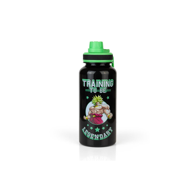 Bouteille d'eau Dragon Ball Super Legendary Saiyan Broly | Contient 32 onces