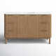 Nova 55" Marble Top Single Sink Vanity