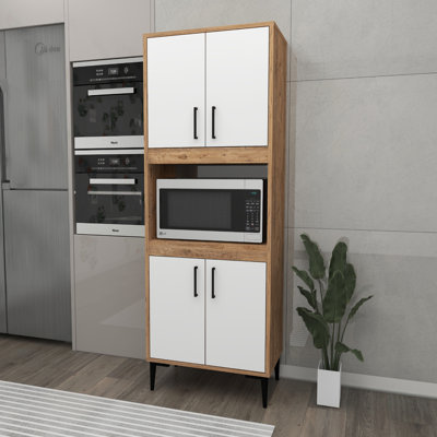 Linesville 168.6Cm H x 60Cm W x 35Cm D Oven Cabinet