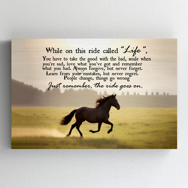 Value Does Not Apply - Wrapped Canvas Graphic Art, 32" H x 48" W x 1.25" D