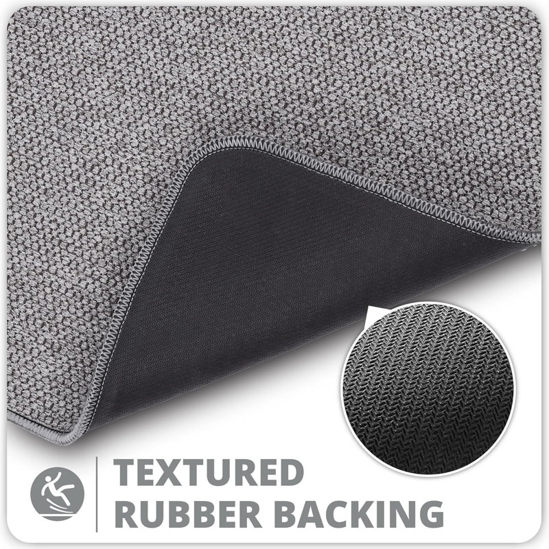 2-pack Ultra Thin Non-slip Bath Mats