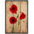 Black Floater Framed